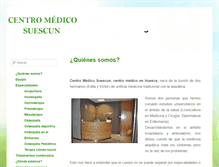 Tablet Screenshot of centromedicosuescun.com